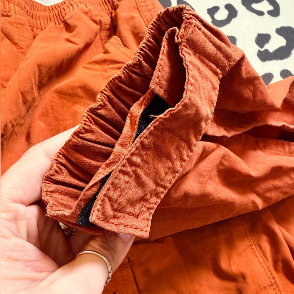 🧡 Urban Outfitters Standard Cloth Terra-Cotta Cargo Joggers – Small - Picture 14 of 16
